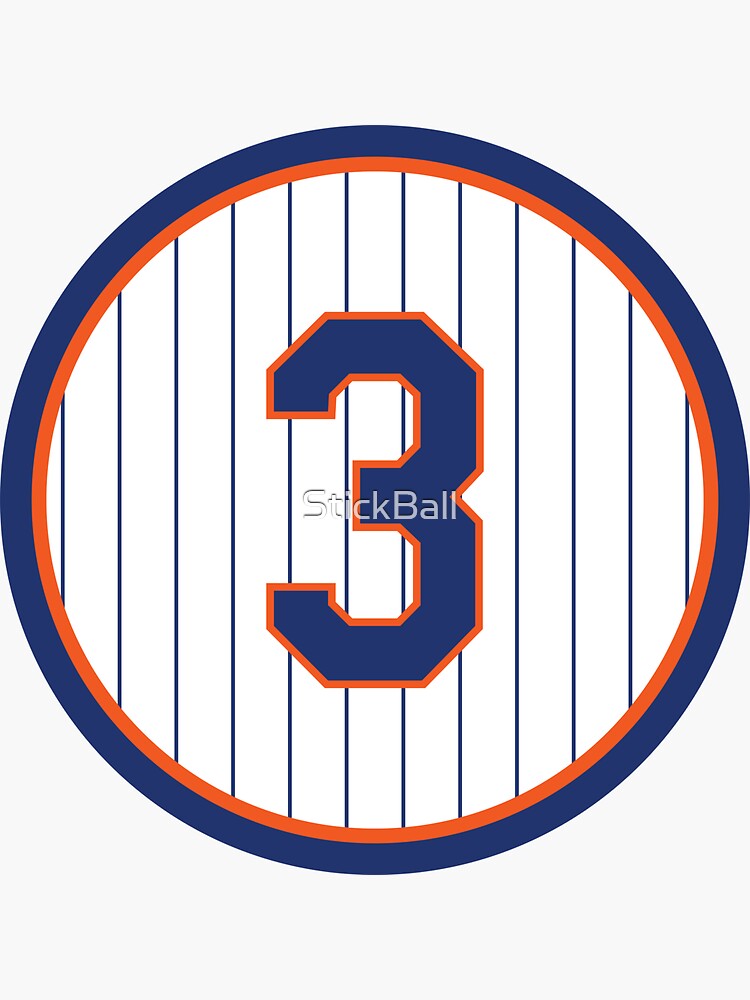 Johan Santana #57 Jersey Number Sticker for Sale by StickBall