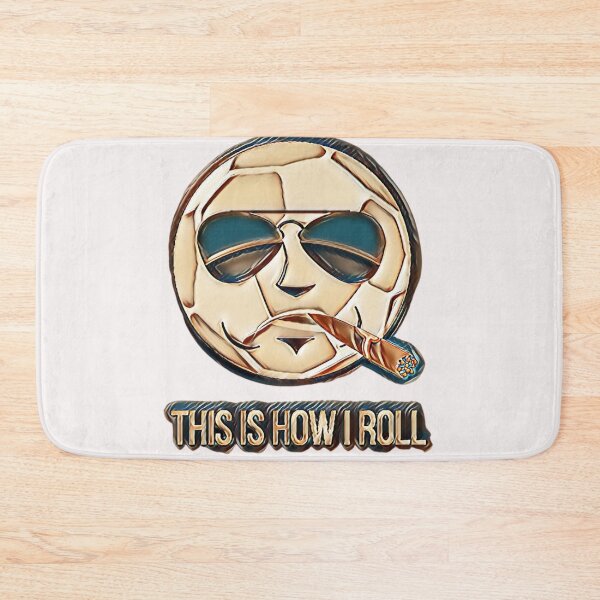 Item preview,  Pimp Soccer Ball Man - 'This is how I roll' designed and sold by Millenial Designs.