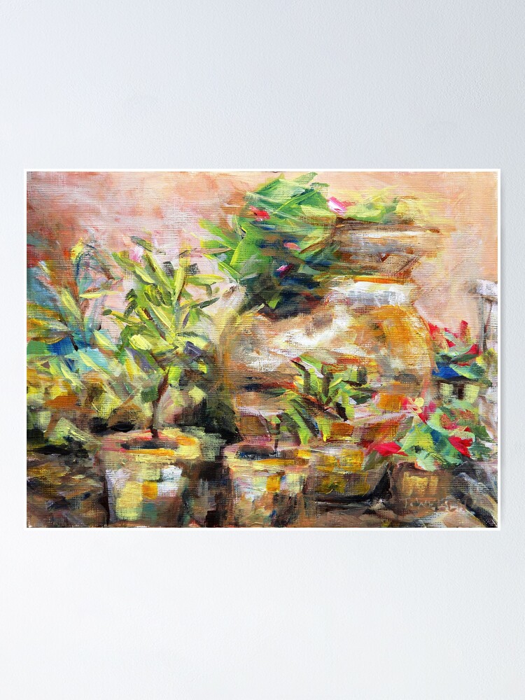 Alternate view of Garden Pots Poster