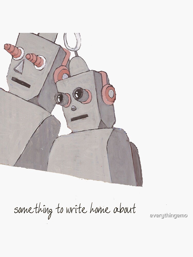 "The Get Up Kids Something To Write Home About (Cut Out)" Sticker for