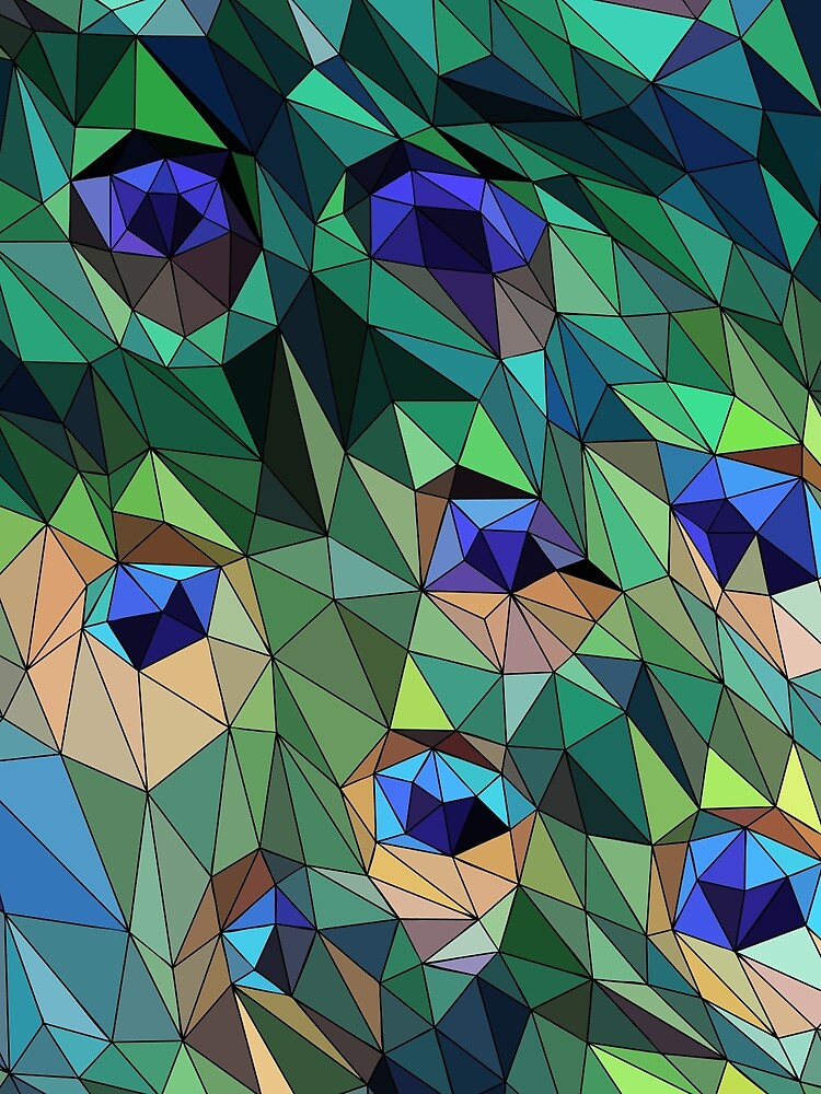 Peacock Feather Abstract by DigitalShards