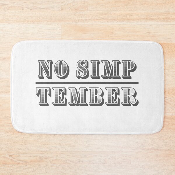 Item preview, No Simp September Meme designed and sold by InkmanTFactory.