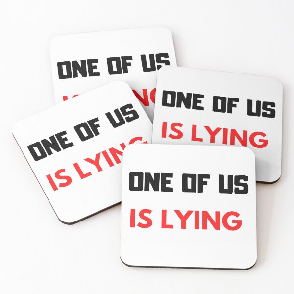 Item preview, One Of Us Is Lying designed and sold by The Full Cart.
