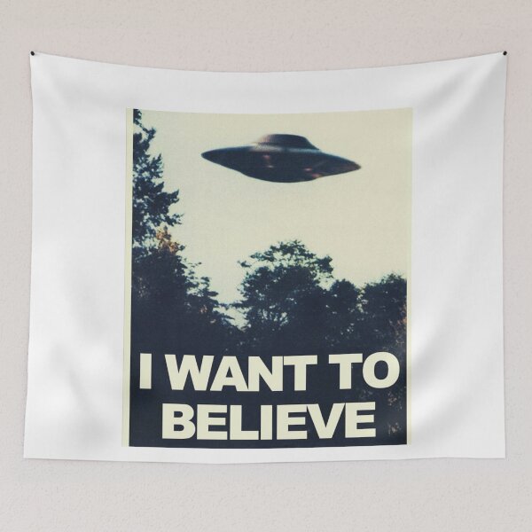 Item preview, I Want to Believe designed and sold by Just Smile.