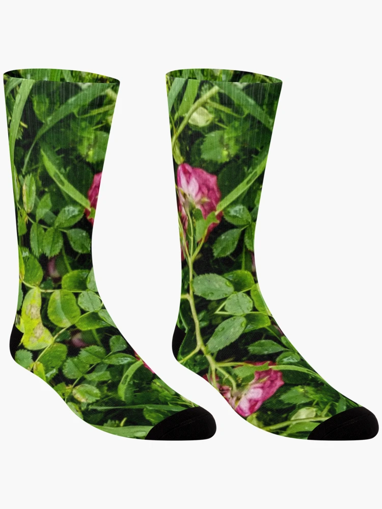 Thumbnail 3 of 5, Socks, Wet Roses designed and sold by MagPiper.