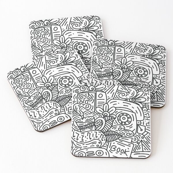Item preview, Cool doodle print designed and sold by Sanghamitra95.