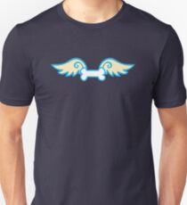 cute doggie dog bone with wings Unisex T-Shirt