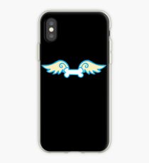 cute doggie dog bone with wings iPhone Case