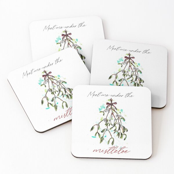 Item preview, Meet me under the mistletoe designed and sold by RachelsFineLine.