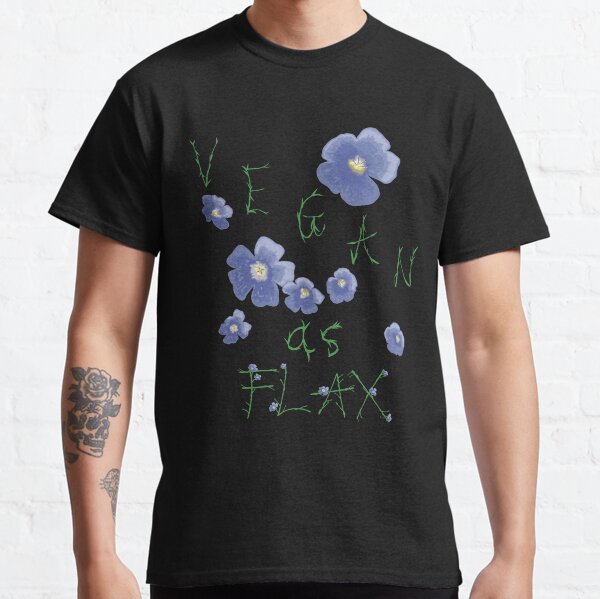 Vegan comme le lin T-shirt classique
