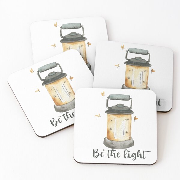 Item preview, Be the Light Watercolor Art designed and sold by Bellathewilde.