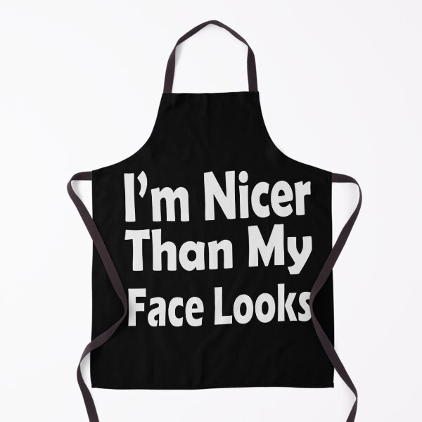 Item preview, I’m Nicer Than My Face Looks T-Shirt designed and sold by kalam-store.