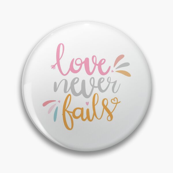 Item preview, Love never fails designed and sold by themoodydecor.