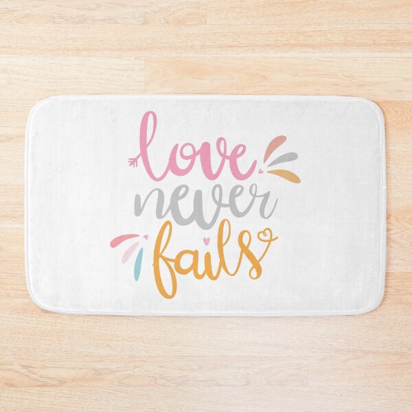 Item preview, Love never fails designed and sold by themoodydecor.