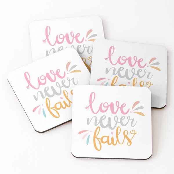 Item preview, Love never fails designed and sold by themoodydecor.