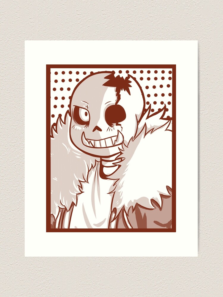 sans Undertale Art Board Print for Sale by onlydrawning