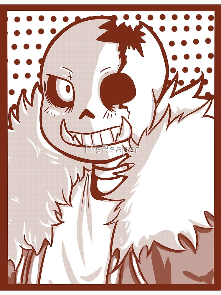 Horror Sans Greeting Card for Sale by Noicyleech