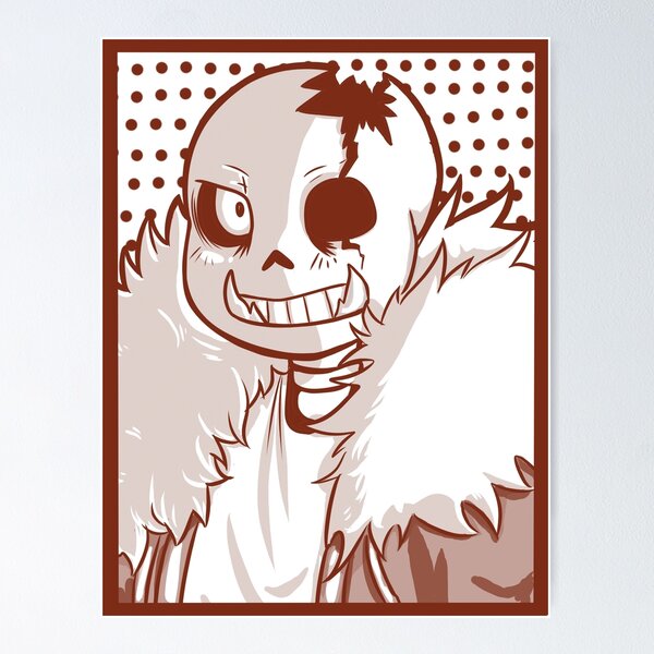 Horror sans  Art Board Print for Sale by ElinaSanglert