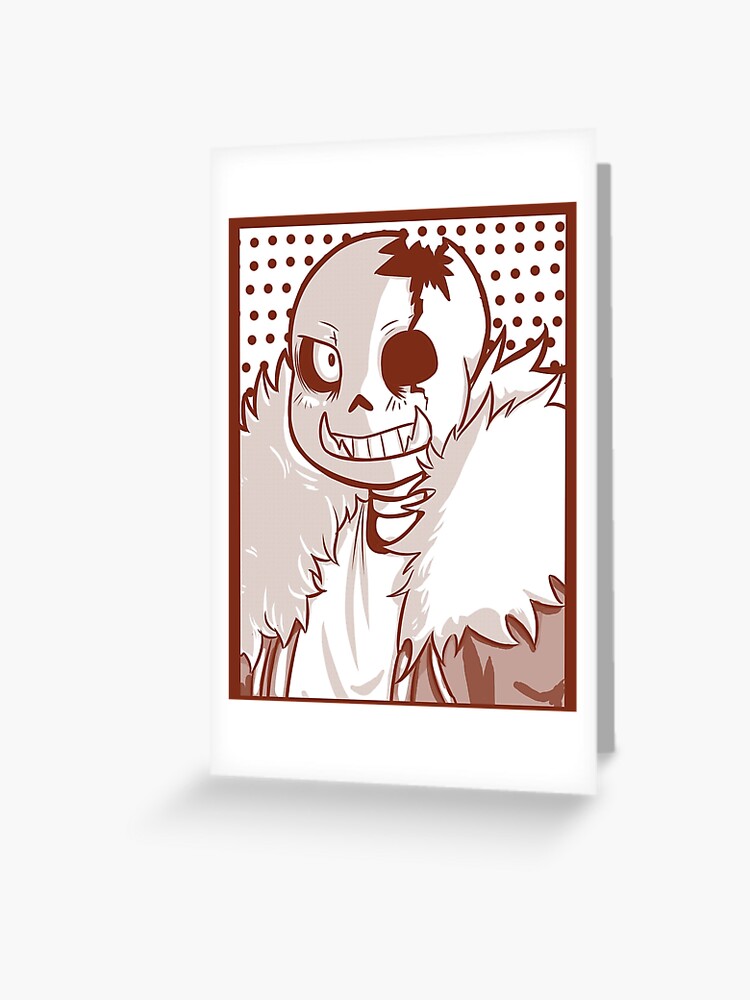 Horror Sans Greeting Card for Sale by Noicyleech