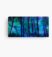 Blue twilight fantasy Canvas Print