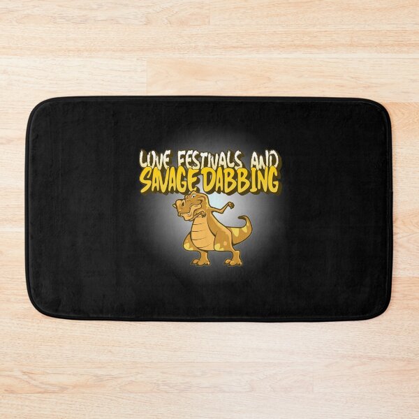 Item preview,  Love festivals and  dabbing, dancing  cartoon dinosaur, t-rex designed and sold by RoManSmArt.
