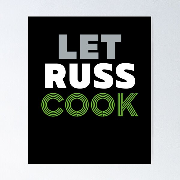 Item preview, Let Russ Cook Seattle Football Quarterback Number 3 designed and sold by MPowerTeez.