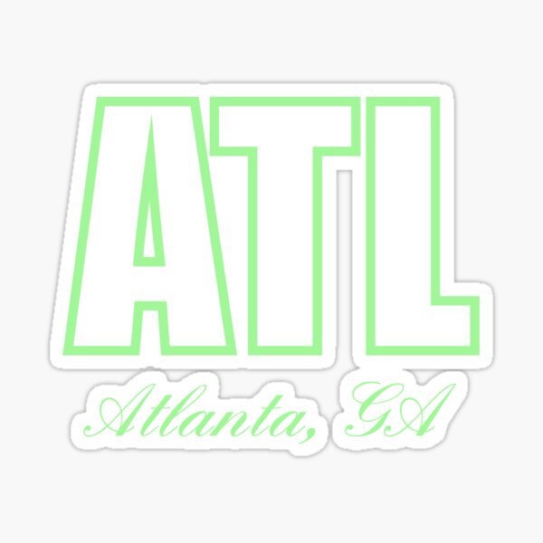 Item preview, ATL Atlanta Georgia GA Airport Code  designed and sold by Lartheviking.