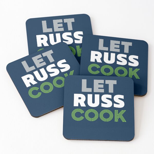 Artikelvorschau, Lassen Sie Russ Cook Seattle Football Quarterback Nummer 3 kochen entworfen und verkauft von MPowerTeez.