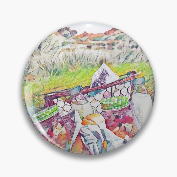 Item preview, Picnic Time: Vintage Picnic Scene Illustration designed and sold by Galathi Designs.