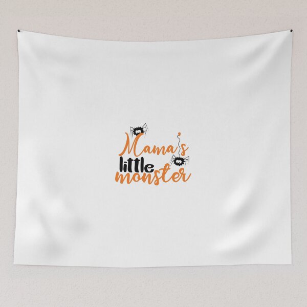 Item preview, Mama's Little Monster Halloween design designed and sold by mintandbeer.