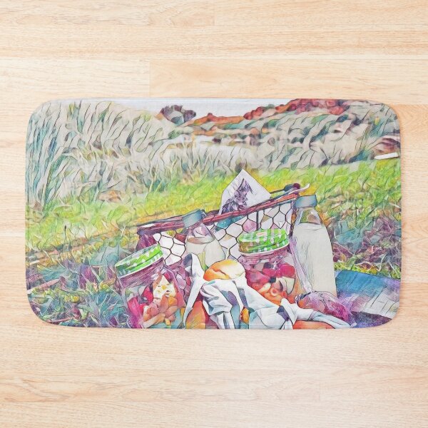 Item preview, Picnic Time: Vintage Picnic Scene Illustration designed and sold by Galathi Designs.