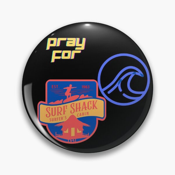 Item preview, Pray for waves and surf designed and sold by Erick  Tezó.