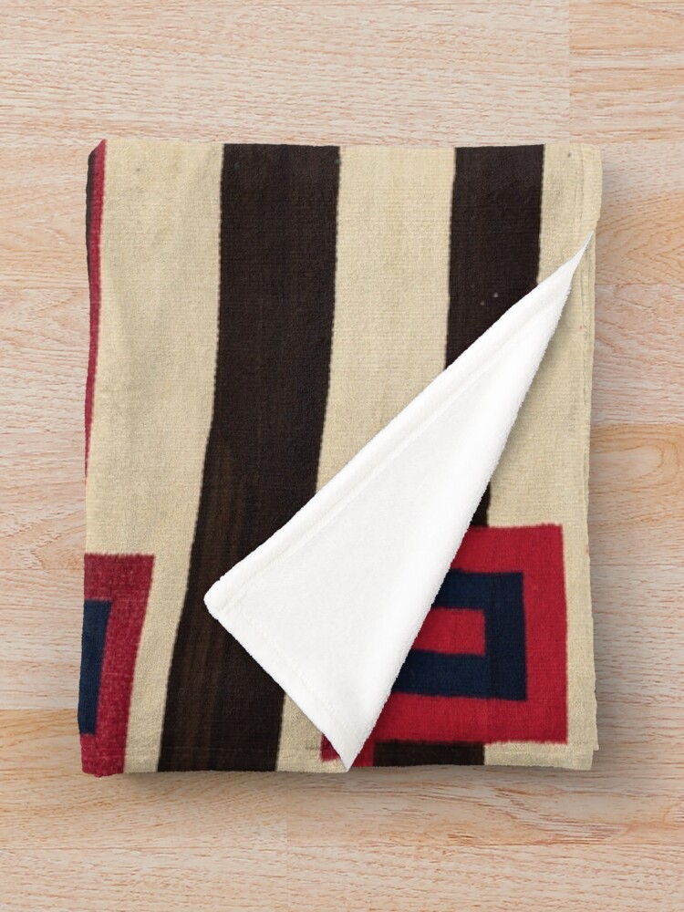 Thumbnail 3 of 6, Throw Blanket, Navajo Blanket 5 designed and sold by hellcom.