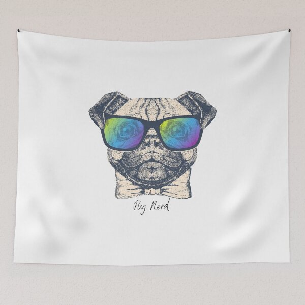 Item preview, Pug Nerd designed and sold by kief-clothes.