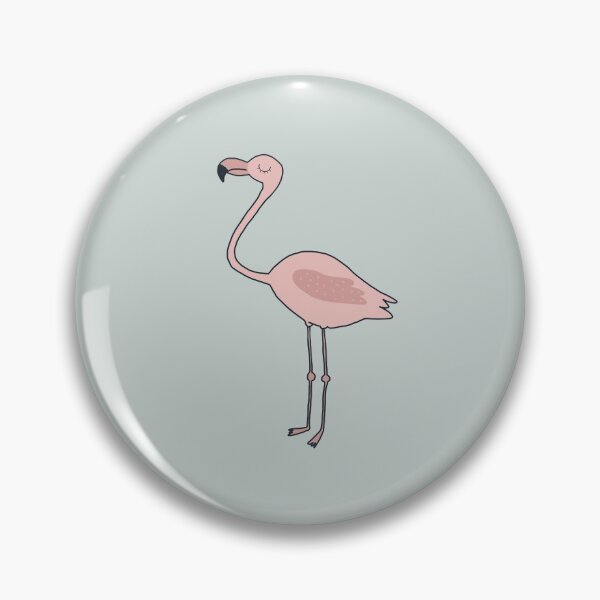 Item preview, Cute flamingo pattern and sticker pack designed and sold by JokeGysen.