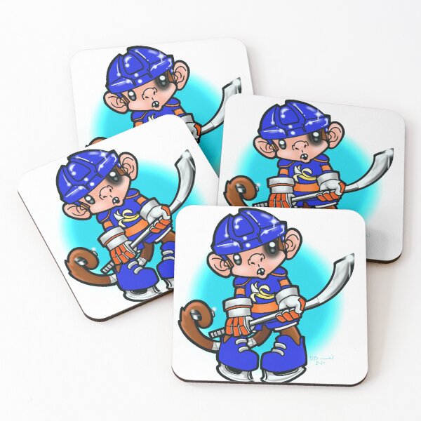 Item preview, monkey puck designed and sold by MetroInk.