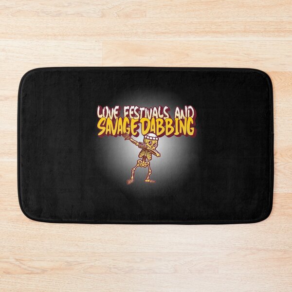Item preview,  Love festivals and  dabbing, dancing Halloween skull skeleton cartoon  designed and sold by RoManSmArt.