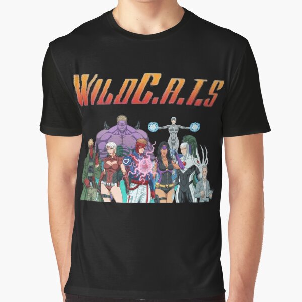 Wildcats cartoon comic Graphic T-Shirt