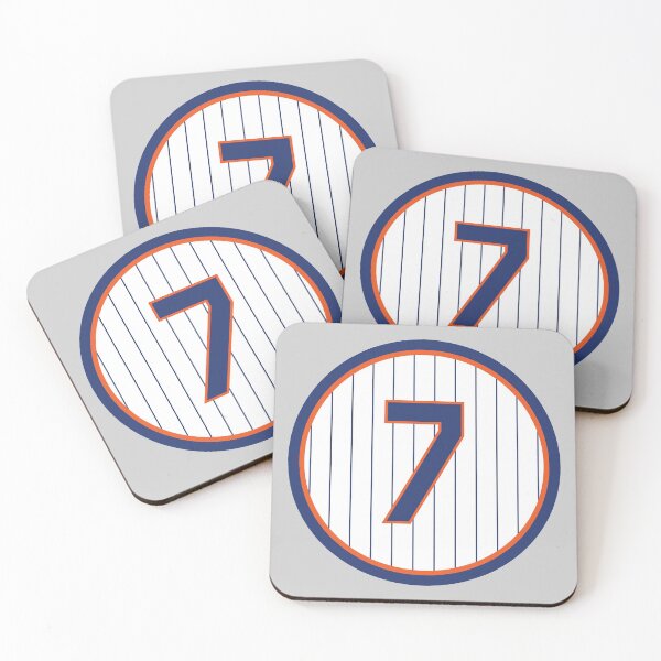Aperçu de l'œuvre Jose Reyes #7 Jersey Number créée et vendue par StickBall.