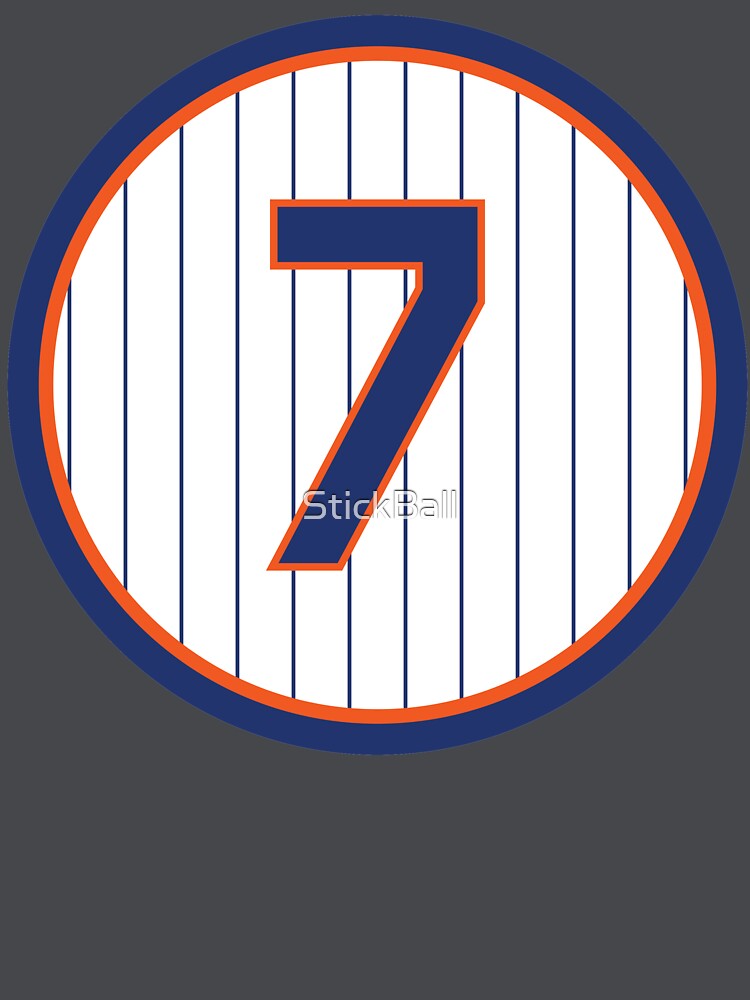 Youth New York Mets Black Jersey #7 Jose Reyes MLB Genuine Merchandise ~  Size: 5