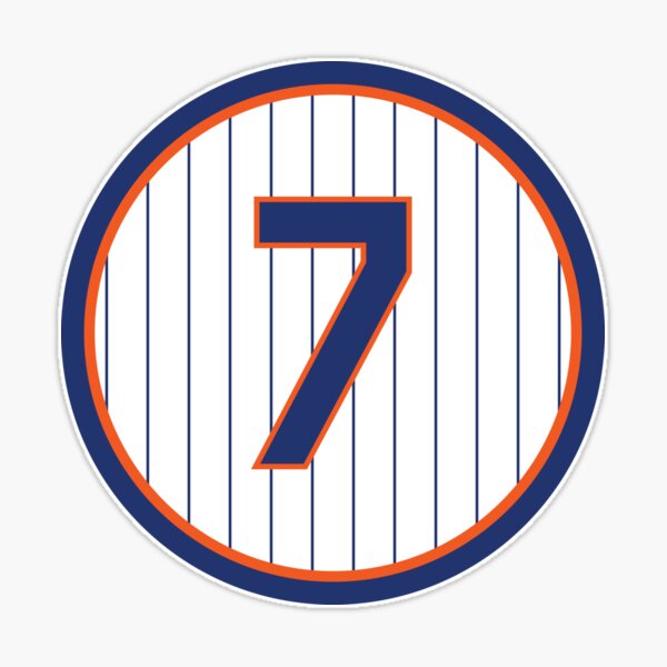 Johan Santana #57 Jersey Number Sticker for Sale by StickBall