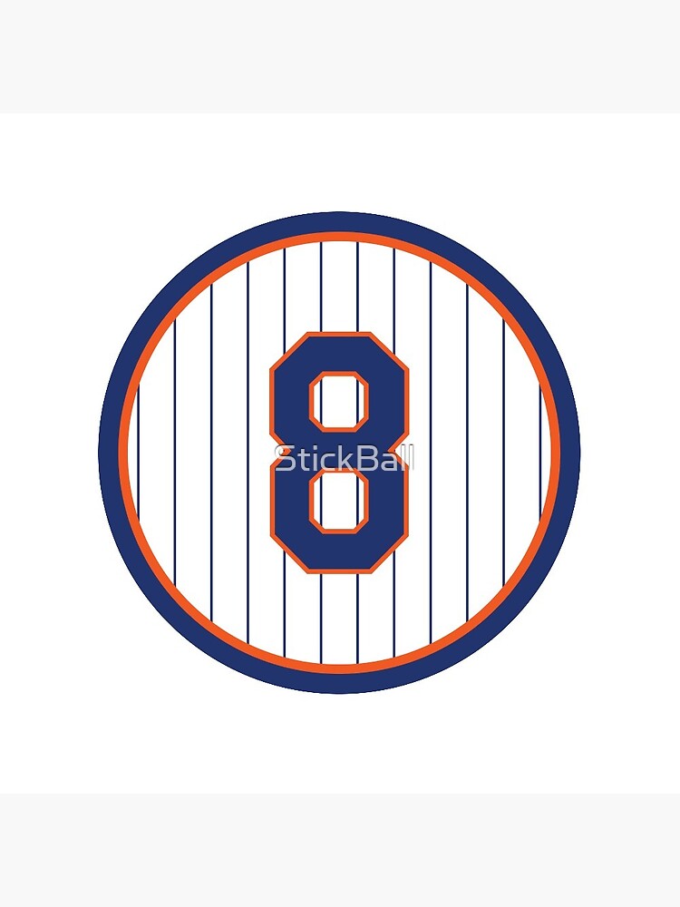 Gary Carter #8 Jersey Number Pin for Sale by StickBall