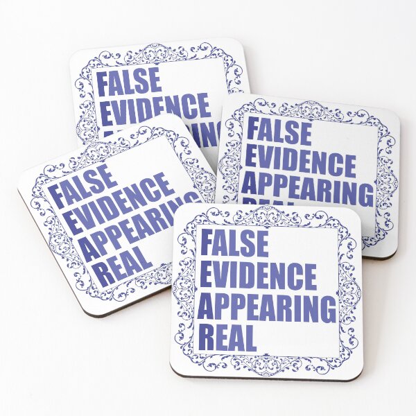 Item preview, blue fear recovery slogan designed and sold by yarddog66.