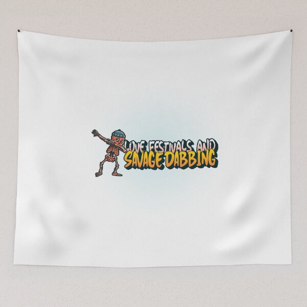 Item preview, Love festivals and  dabbing, dancing Halloween skull skeleton cartoon  designed and sold by RoManSmArt.