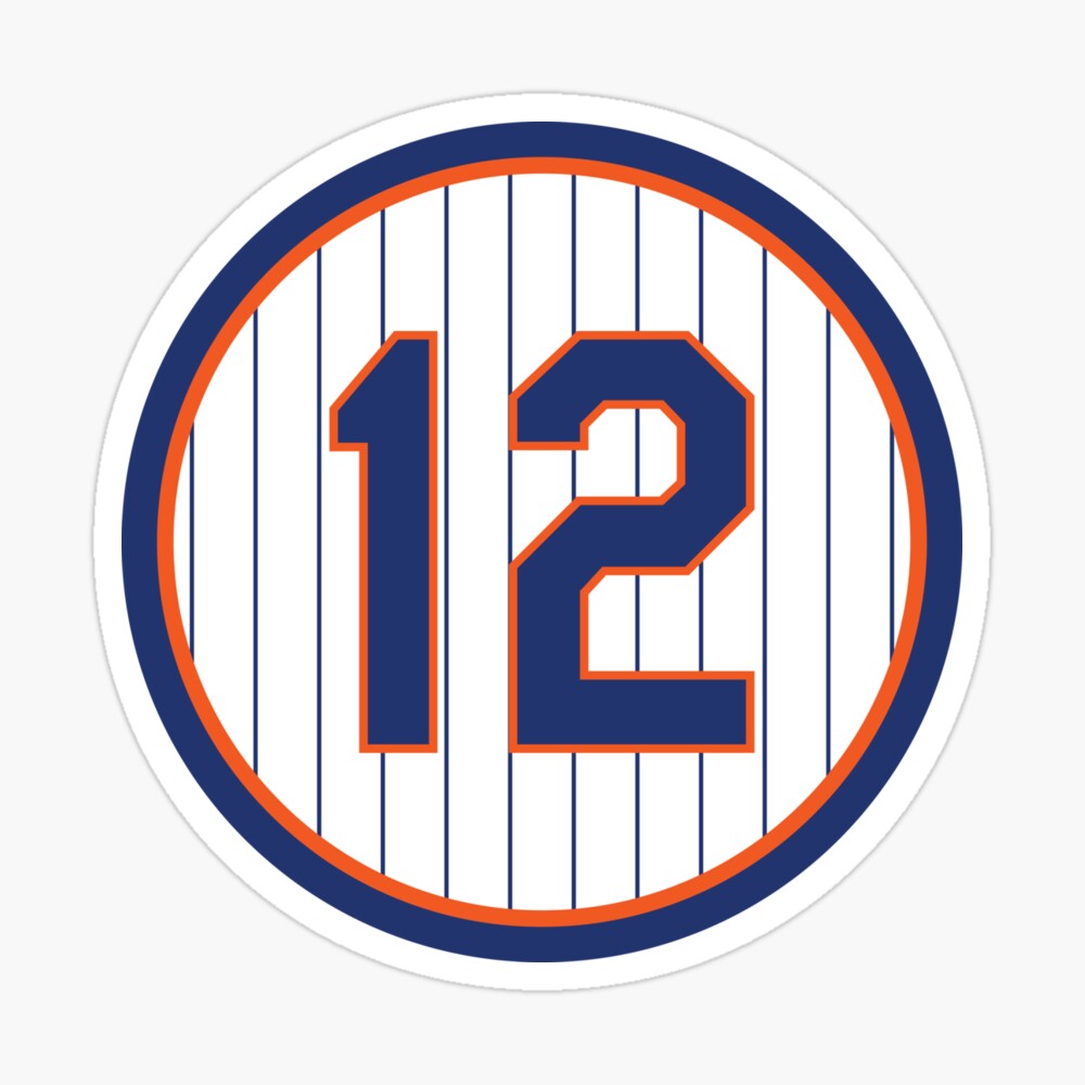 Francisco Lindor #12 Jersey Number Sticker for Sale by StickBall