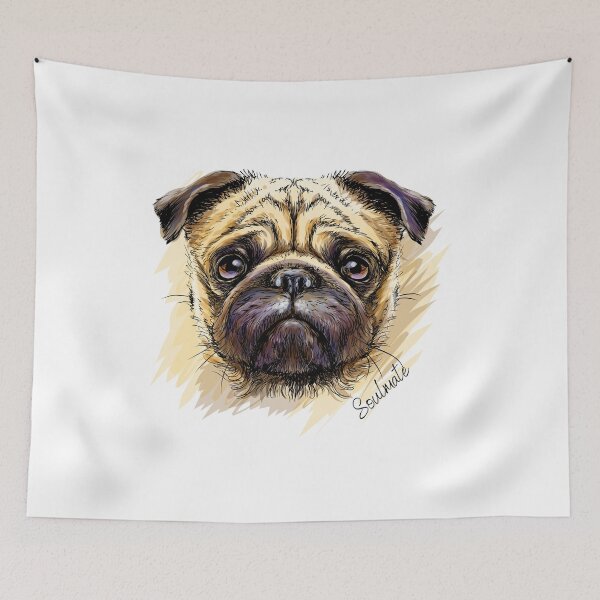 Item preview, Pug Soulmate designed and sold by kief-clothes.