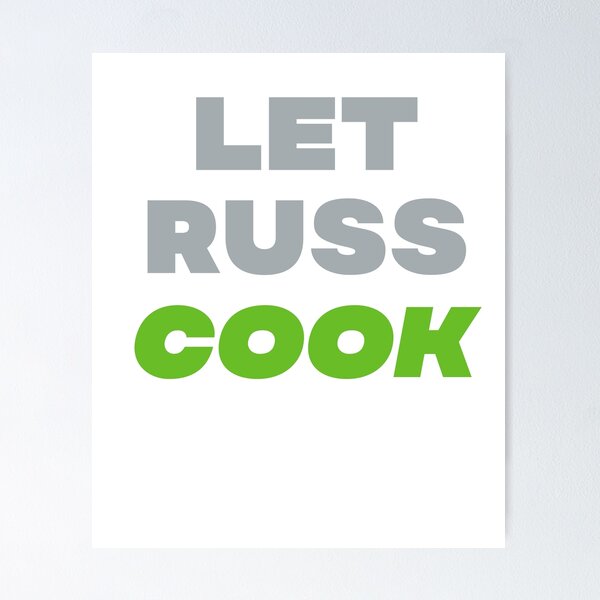 Item preview, Let Russ Cook Seattle Football Quarterback Number 3 designed and sold by MPowerTeez.
