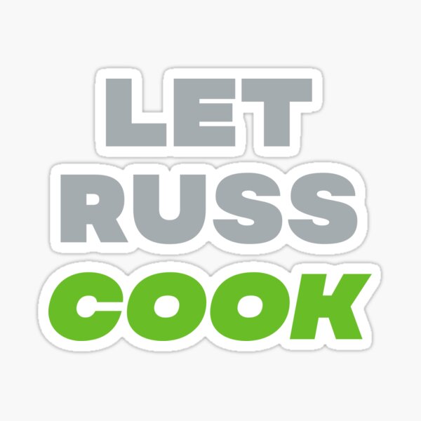 Item preview, Let Russ Cook Seattle Football Quarterback Number 3 designed and sold by MPowerTeez.