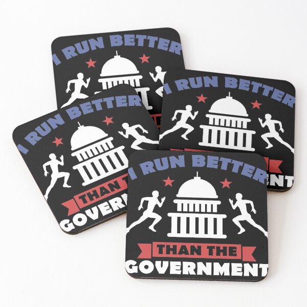 Item preview, Funny I Run Better Than The Government Gift design design designed and sold by Lisbob.