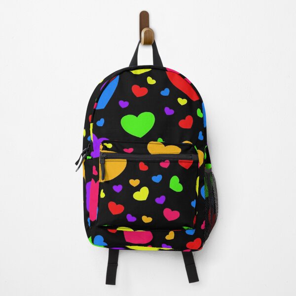 Item preview, Rainbow Hearts Explosion Dark Version designed and sold by MousseFashion.